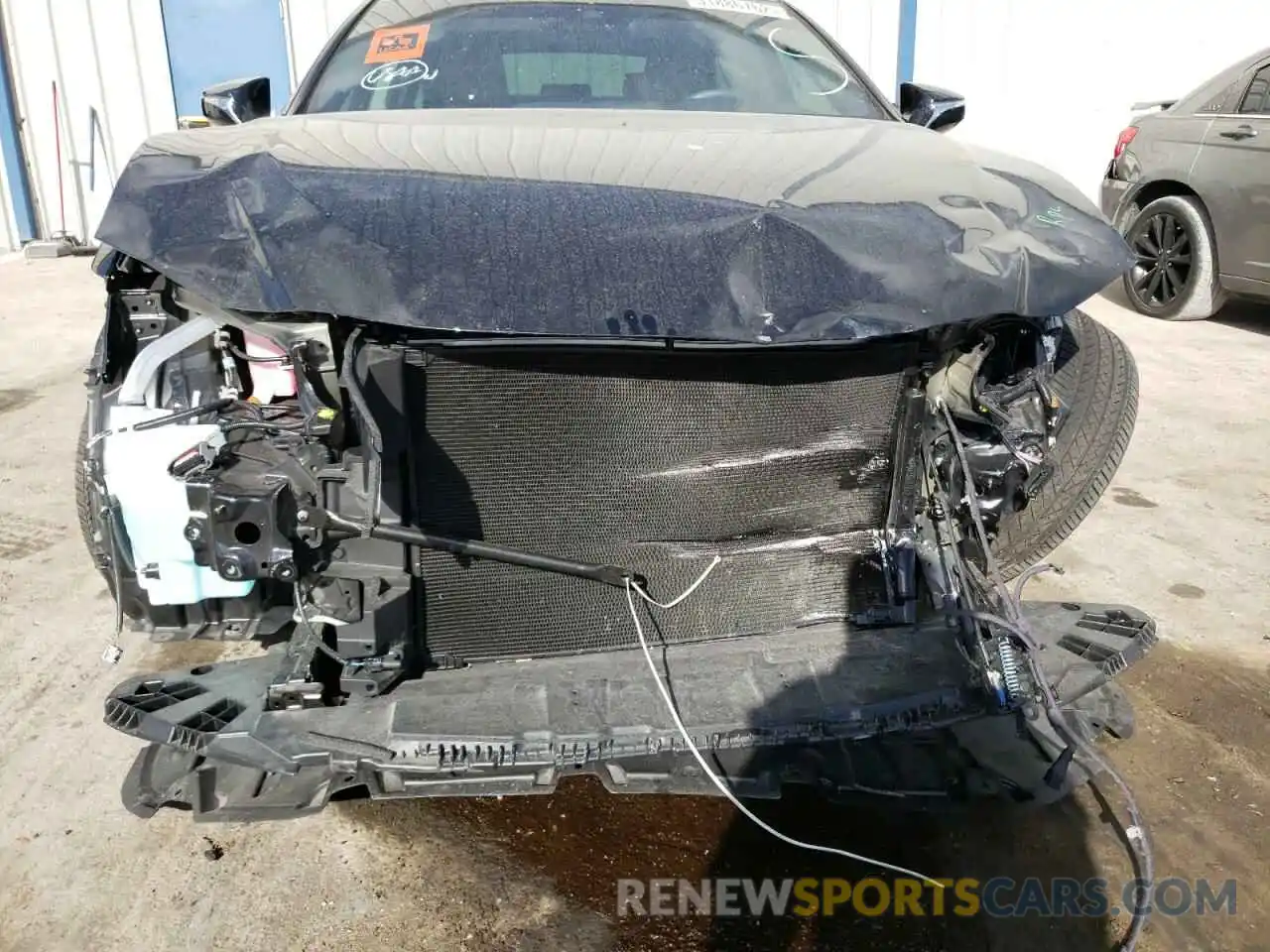 9 Photograph of a damaged car 58ADZ1B15MU102853 LEXUS ES350 2021