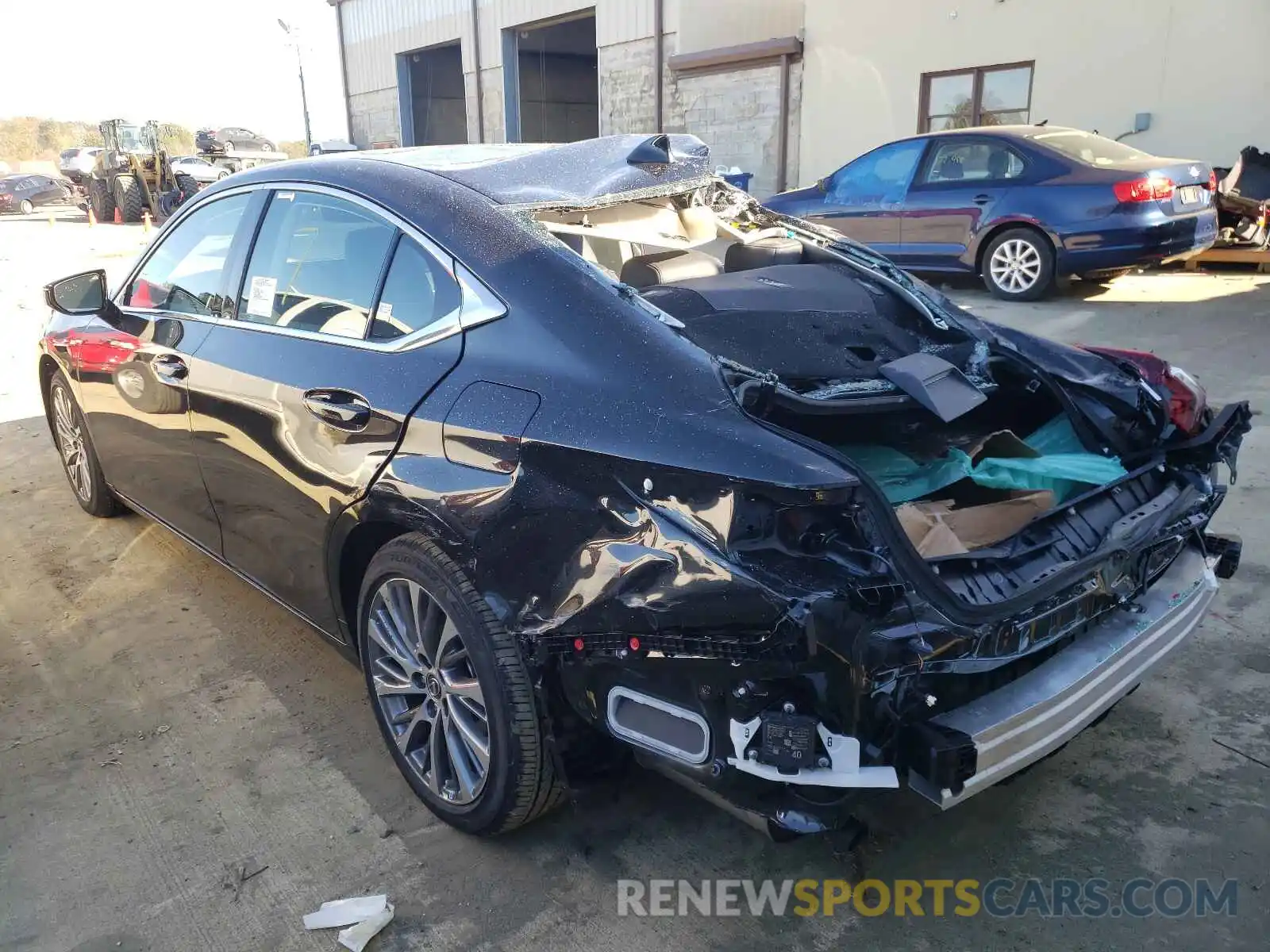 3 Photograph of a damaged car 58ADZ1B15MU104179 LEXUS ES350 2021