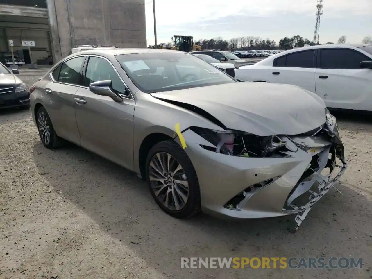 1 Photograph of a damaged car 58ADZ1B15MU108264 LEXUS ES350 2021