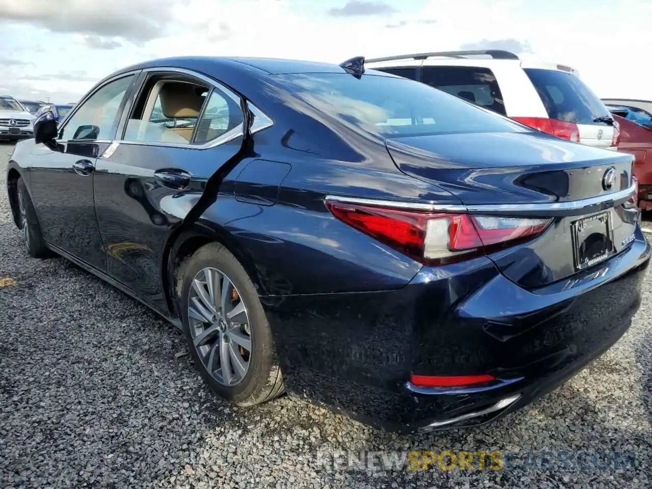 3 Photograph of a damaged car 58ADZ1B15MU110046 LEXUS ES350 2021