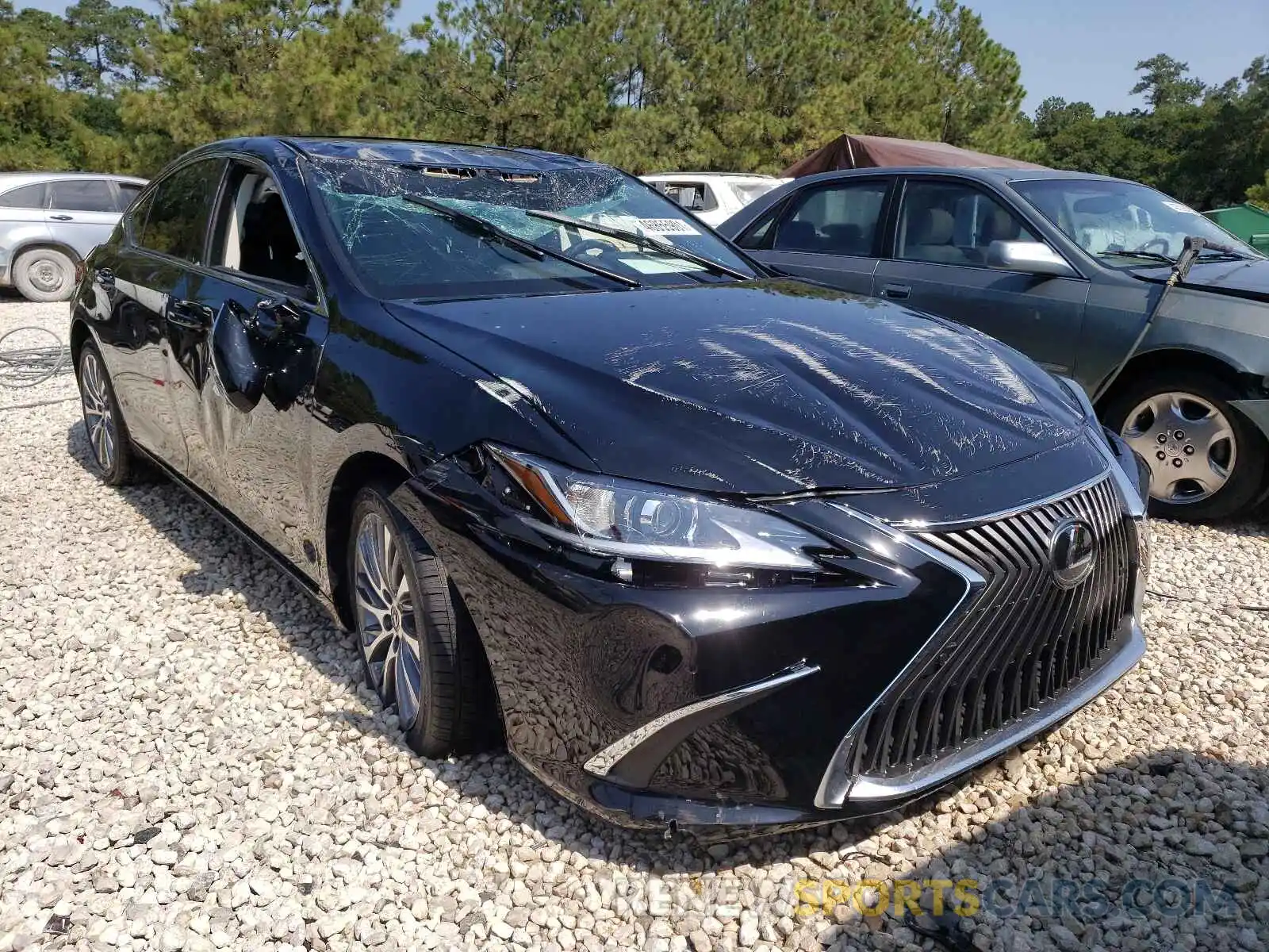 1 Photograph of a damaged car 58ADZ1B16MU098716 LEXUS ES350 2021