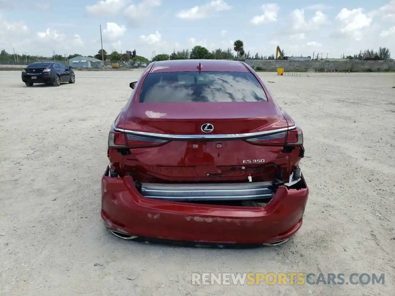 9 Photograph of a damaged car 58ADZ1B16MU099011 LEXUS ES350 2021