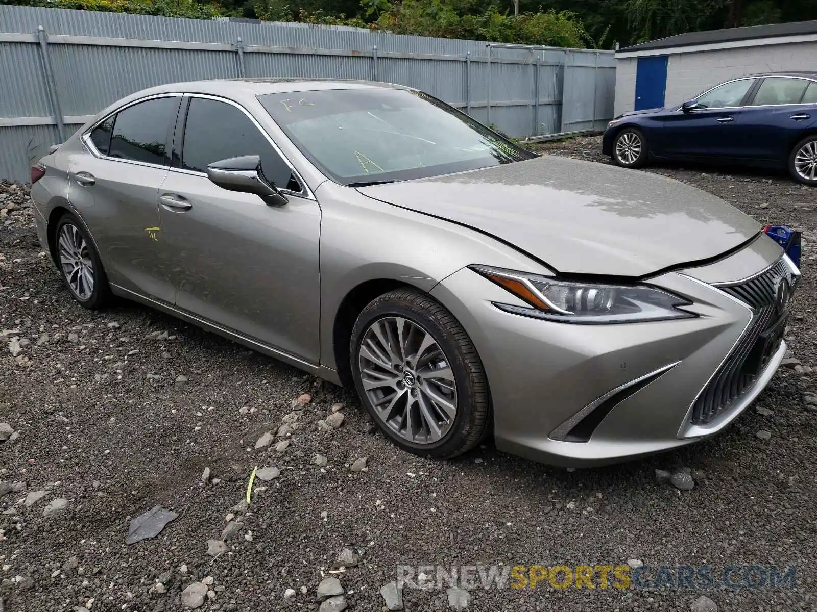 1 Photograph of a damaged car 58ADZ1B17MU107004 LEXUS ES350 2021