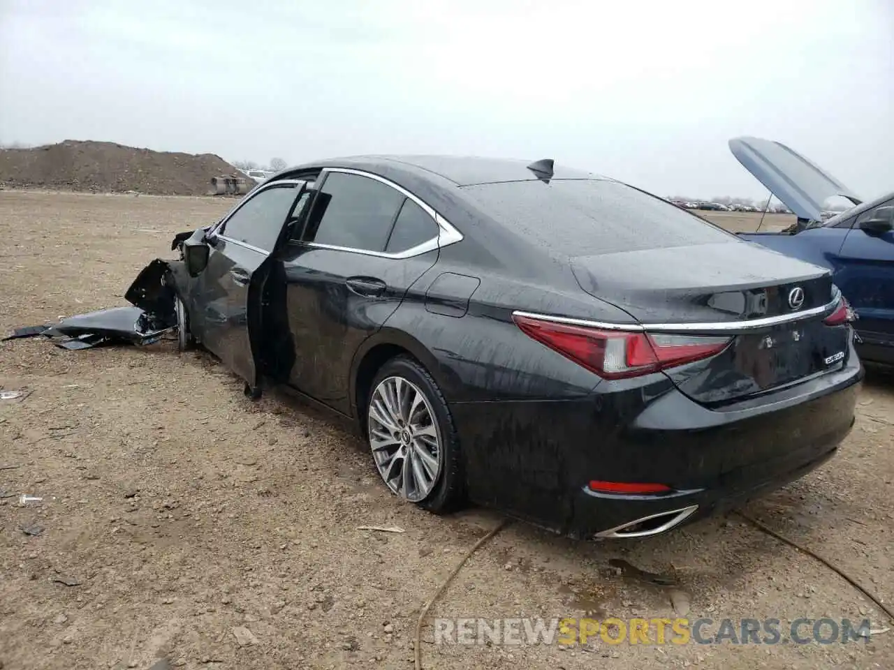 3 Photograph of a damaged car 58ADZ1B18MU084249 LEXUS ES350 2021