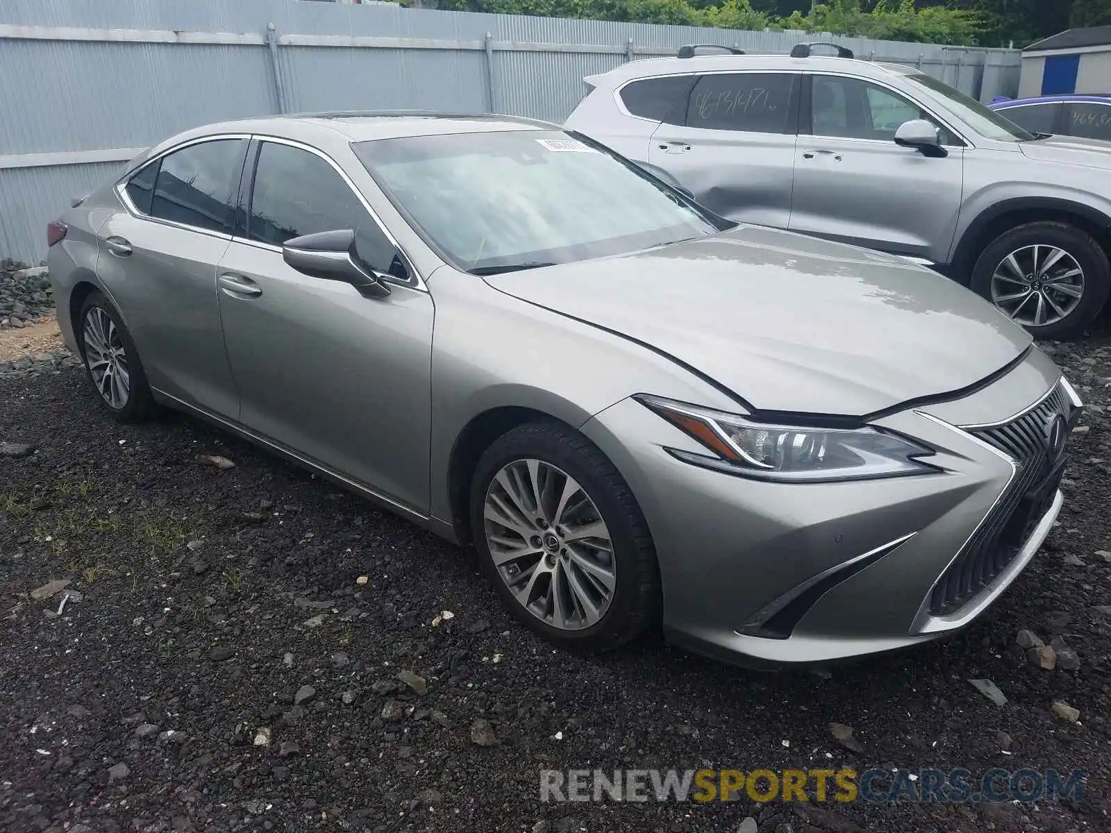 1 Photograph of a damaged car 58ADZ1B18MU085868 LEXUS ES350 2021