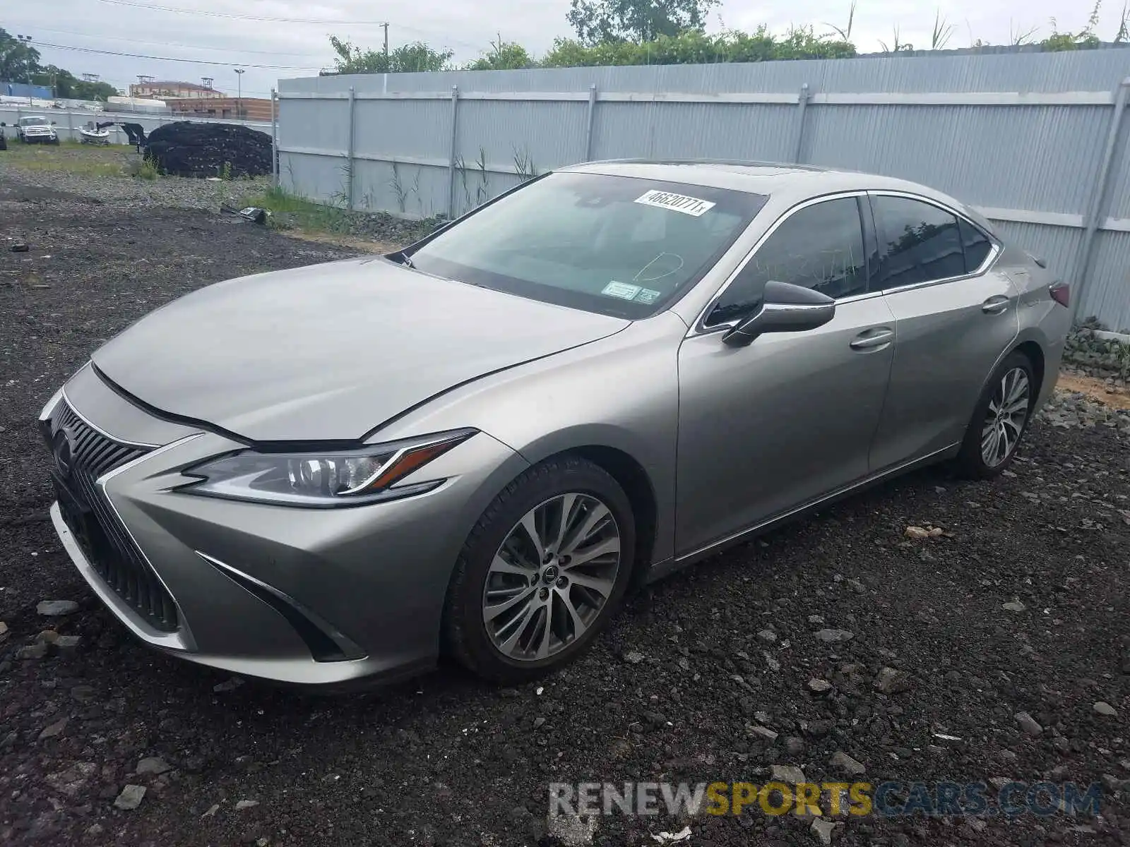 2 Photograph of a damaged car 58ADZ1B18MU085868 LEXUS ES350 2021