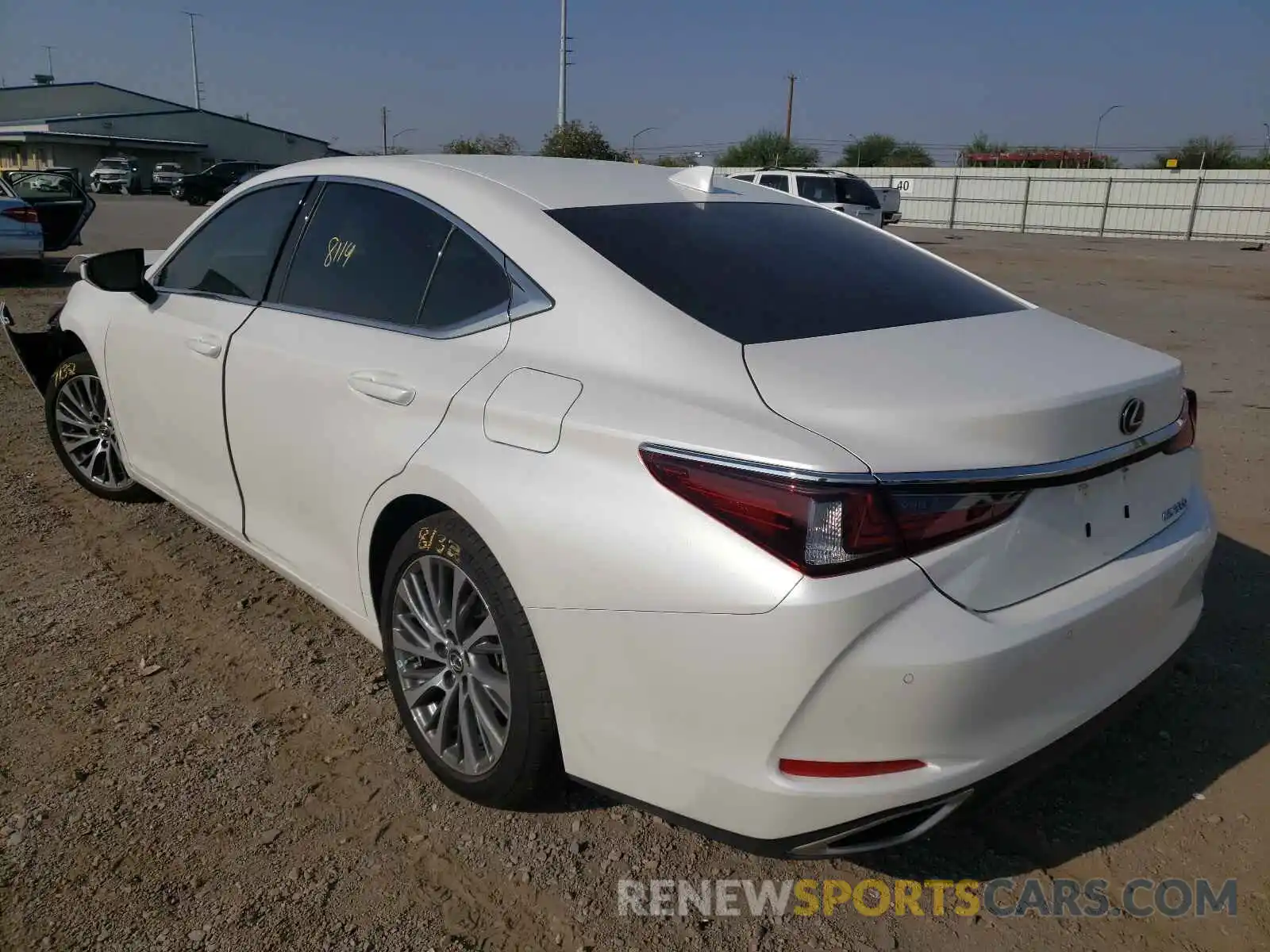 3 Photograph of a damaged car 58ADZ1B18MU086485 LEXUS ES350 2021