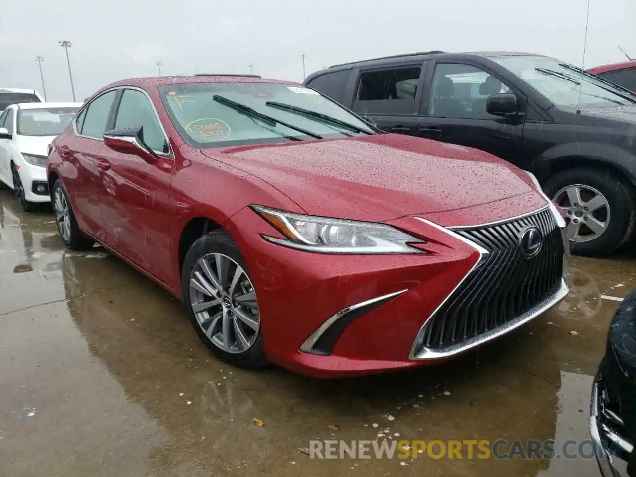 1 Photograph of a damaged car 58ADZ1B1XMU096306 LEXUS ES350 2021