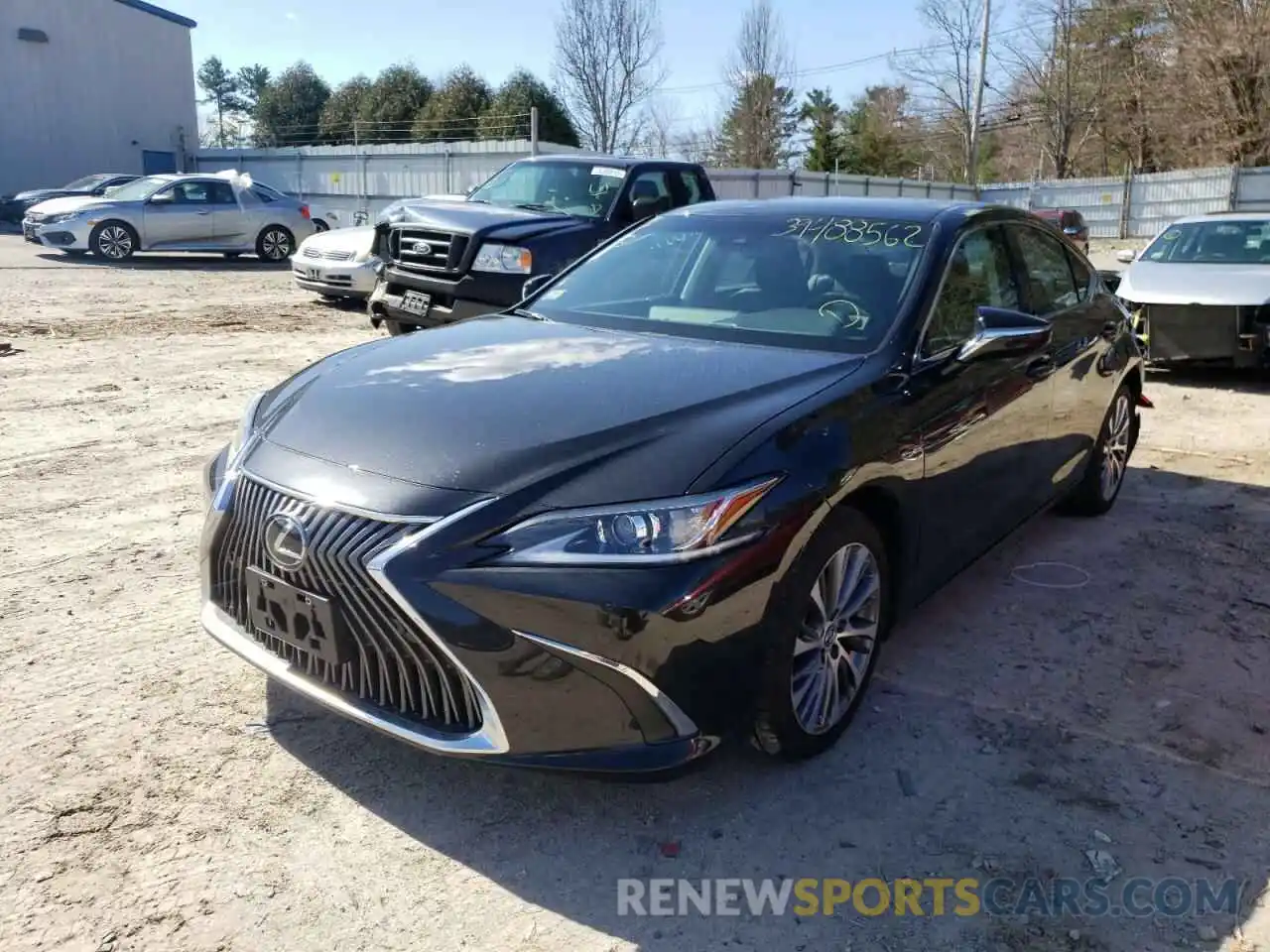 2 Photograph of a damaged car 58ADZ1B1XMU109829 LEXUS ES350 2021