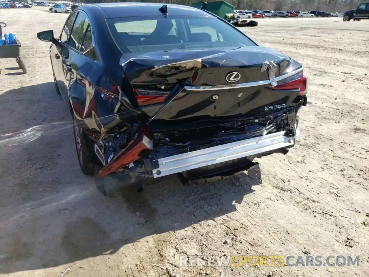 9 Photograph of a damaged car 58ADZ1B1XMU109829 LEXUS ES350 2021