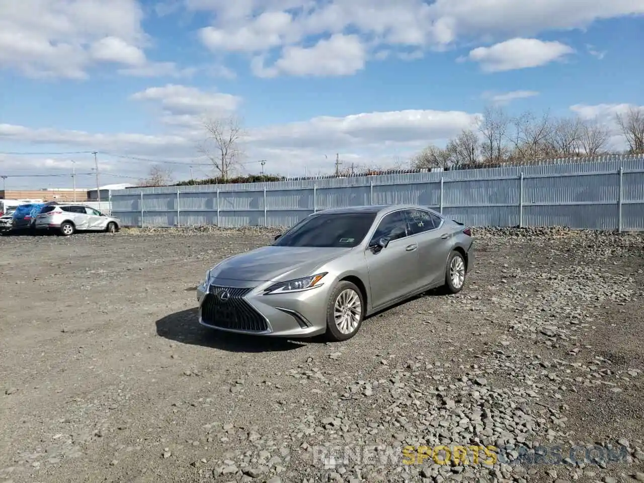 2 Photograph of a damaged car 58AEZ1B13MU101981 LEXUS ES350 2021