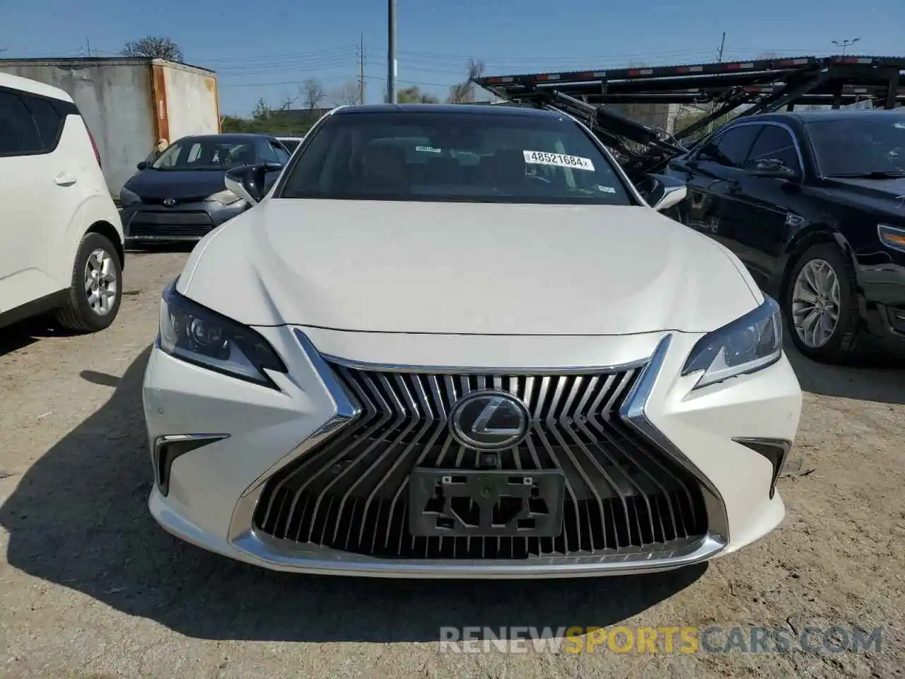 5 Photograph of a damaged car 58AEZ1B18MU103788 LEXUS ES350 2021