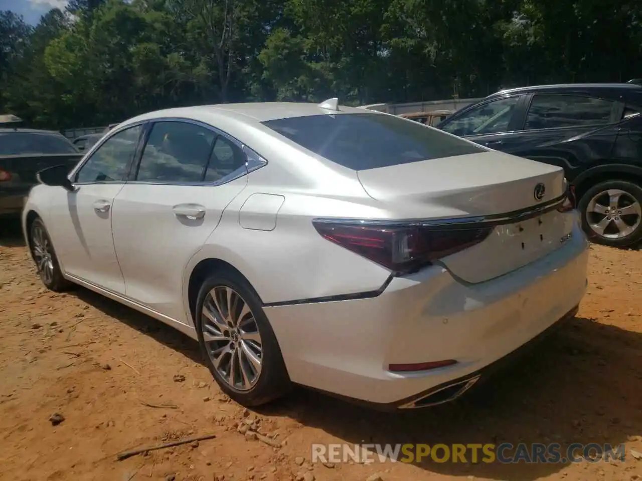 3 Photograph of a damaged car 58AEZ1B1XMU083267 LEXUS ES350 2021