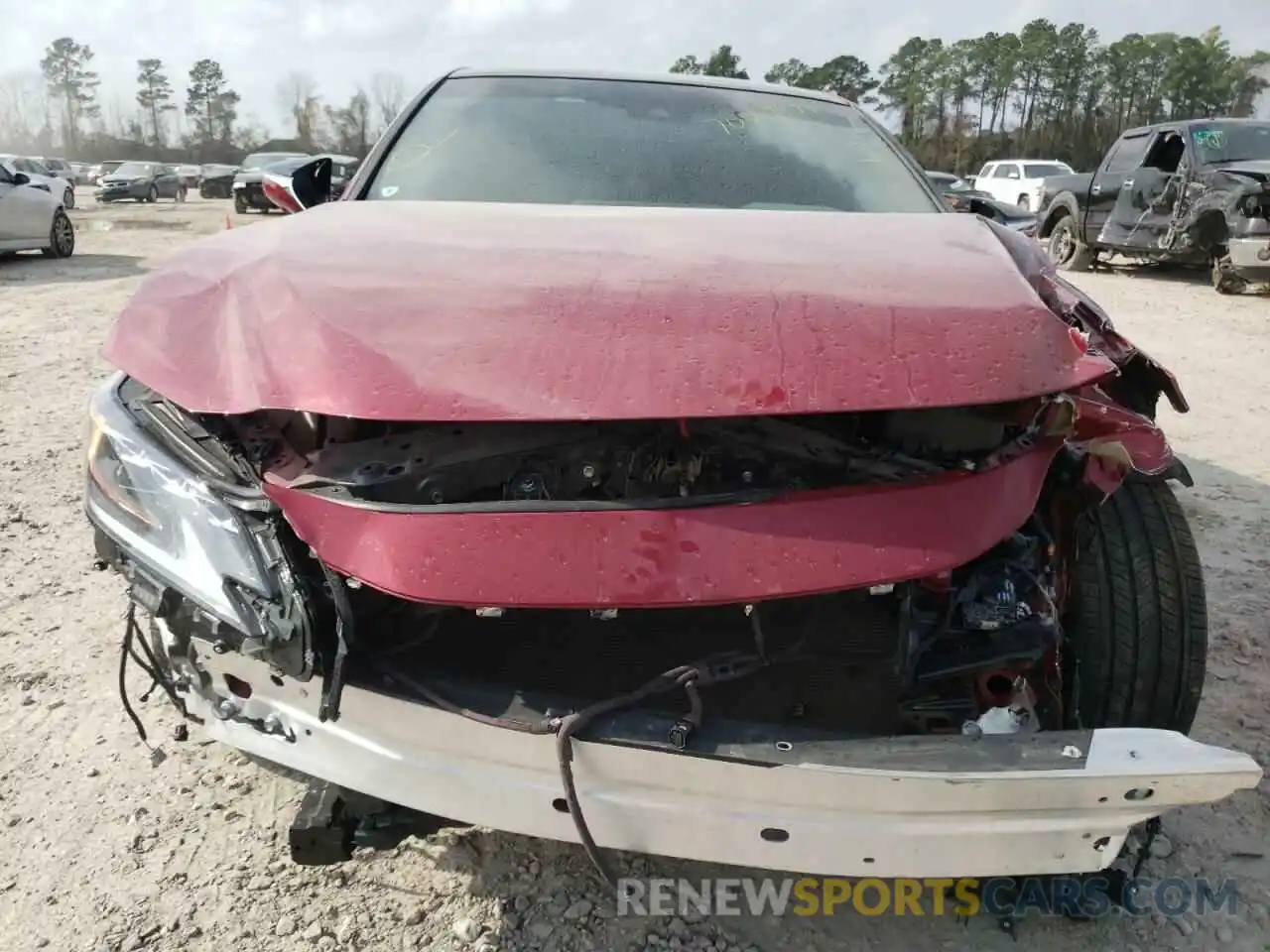 9 Photograph of a damaged car 58AFZ1B18MU092702 LEXUS ES350 2021