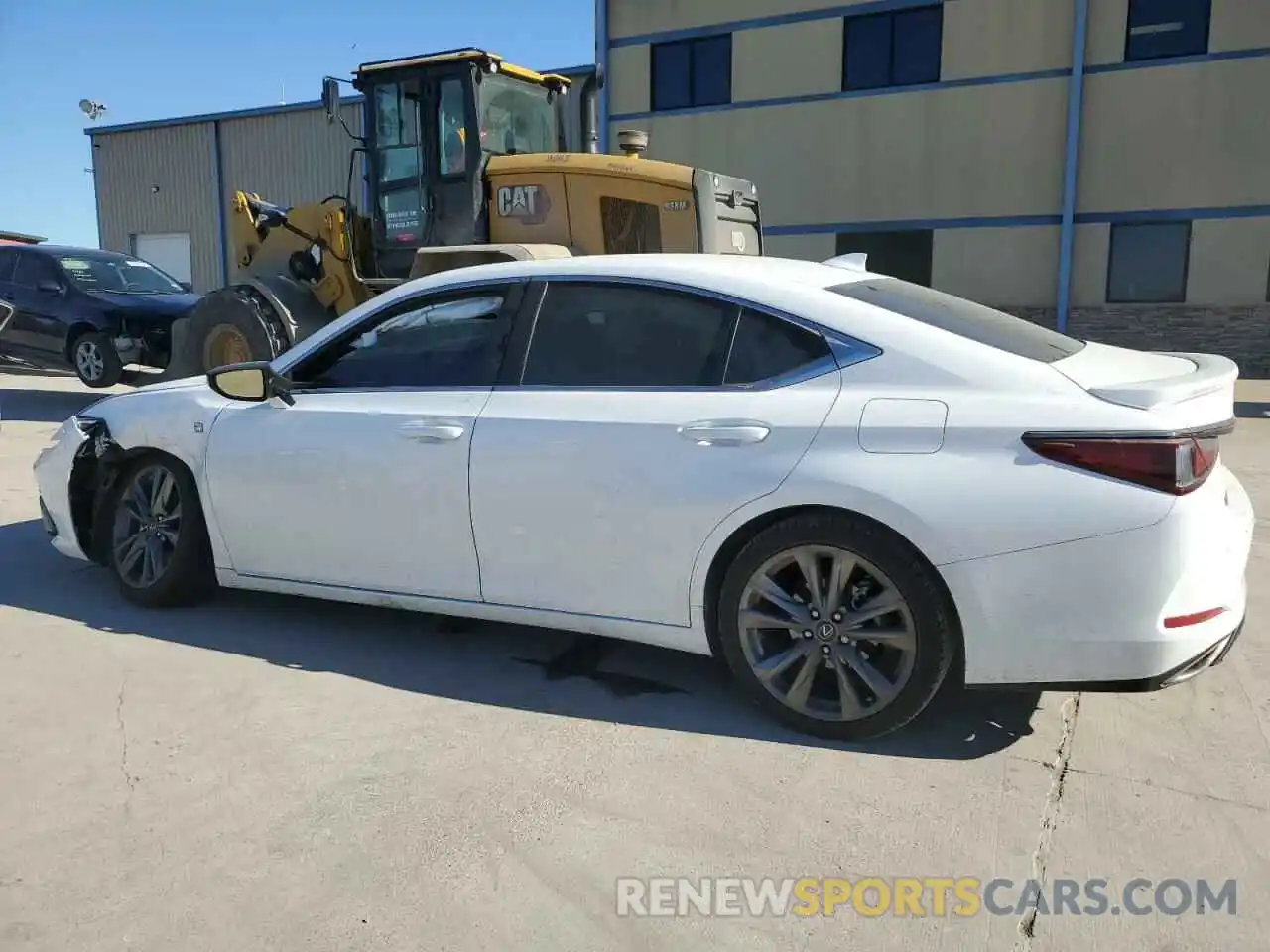 2 Photograph of a damaged car 58AGZ1B10MU087952 LEXUS ES350 2021