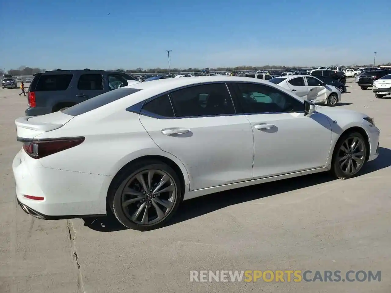 3 Photograph of a damaged car 58AGZ1B10MU087952 LEXUS ES350 2021