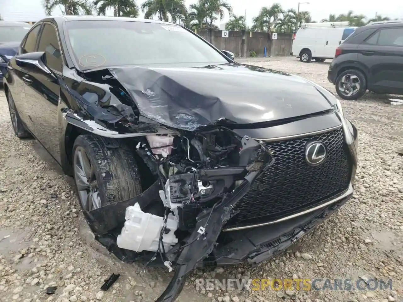 9 Photograph of a damaged car 58AGZ1B10MU088521 LEXUS ES350 2021