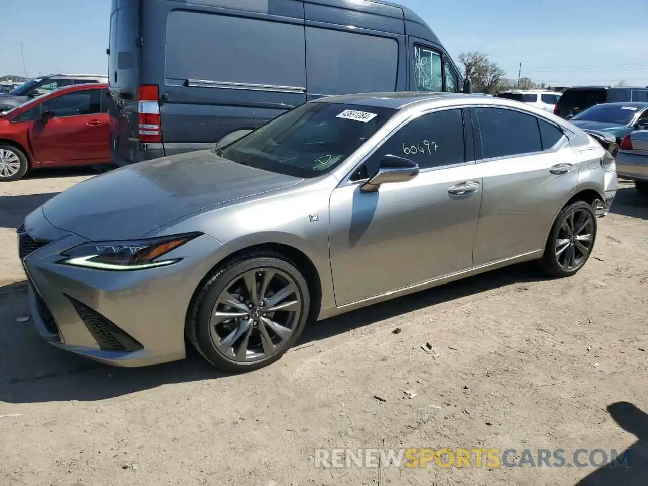 1 Photograph of a damaged car 58AGZ1B10MU103101 LEXUS ES350 2021