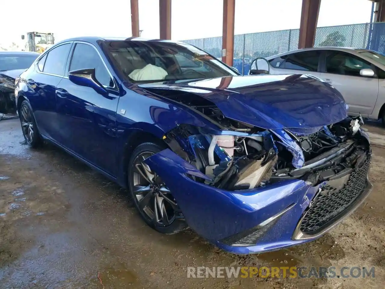 1 Photograph of a damaged car 58AGZ1B11MU083859 LEXUS ES350 2021