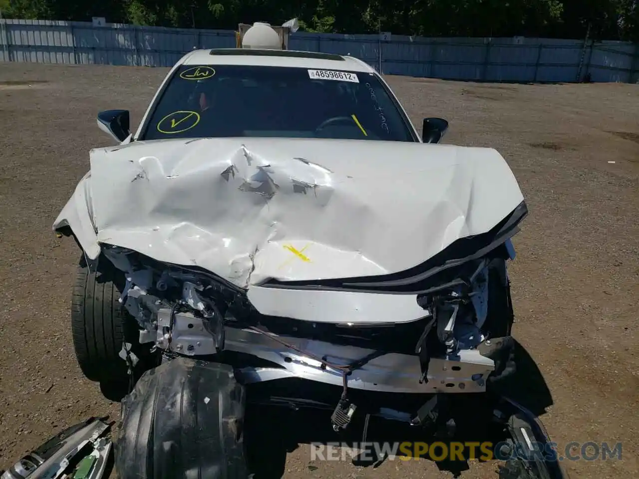 7 Photograph of a damaged car 58AGZ1B12MU089489 LEXUS ES350 2021