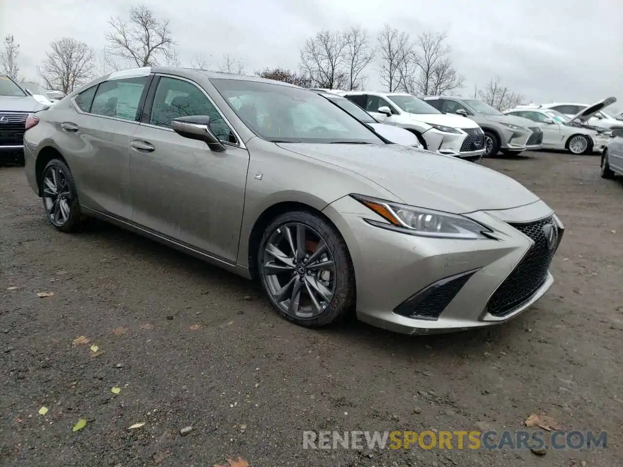 1 Photograph of a damaged car 58AGZ1B12MU108378 LEXUS ES350 2021