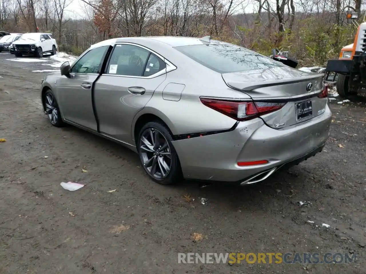 3 Photograph of a damaged car 58AGZ1B12MU108378 LEXUS ES350 2021