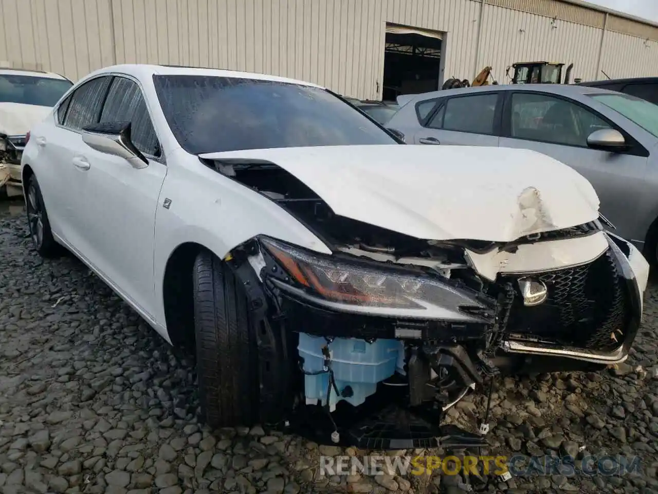 1 Photograph of a damaged car 58AGZ1B14MU093835 LEXUS ES350 2021