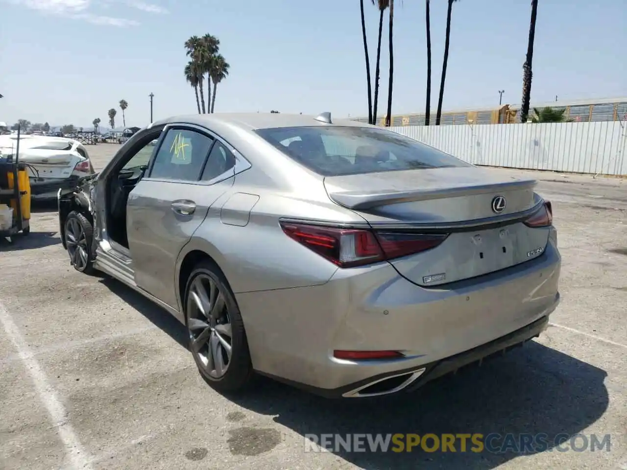 3 Photograph of a damaged car 58AGZ1B14MU105711 LEXUS ES350 2021