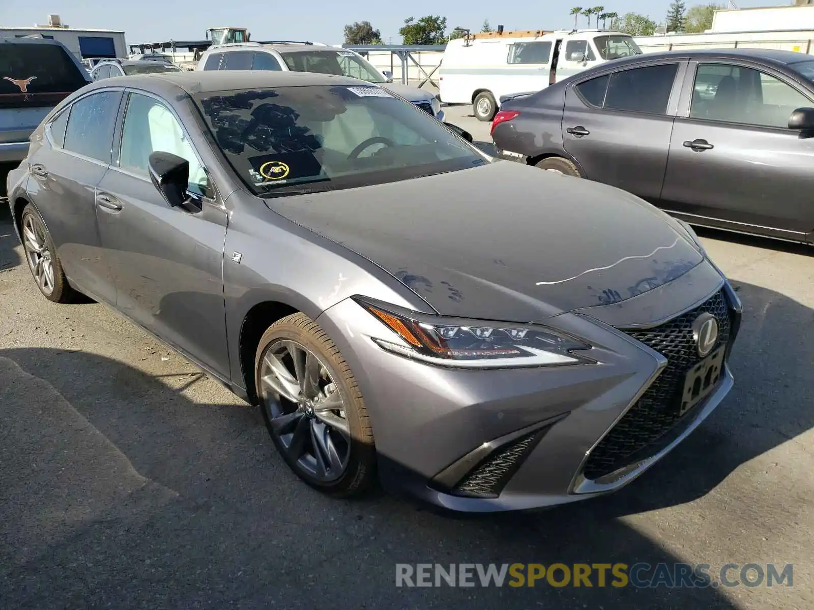 1 Photograph of a damaged car 58AGZ1B19MU082653 LEXUS ES350 2021