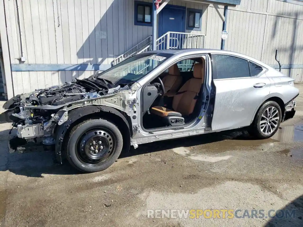 1 Photograph of a damaged car 58ACZ1B17NU123930 LEXUS ES350 2022