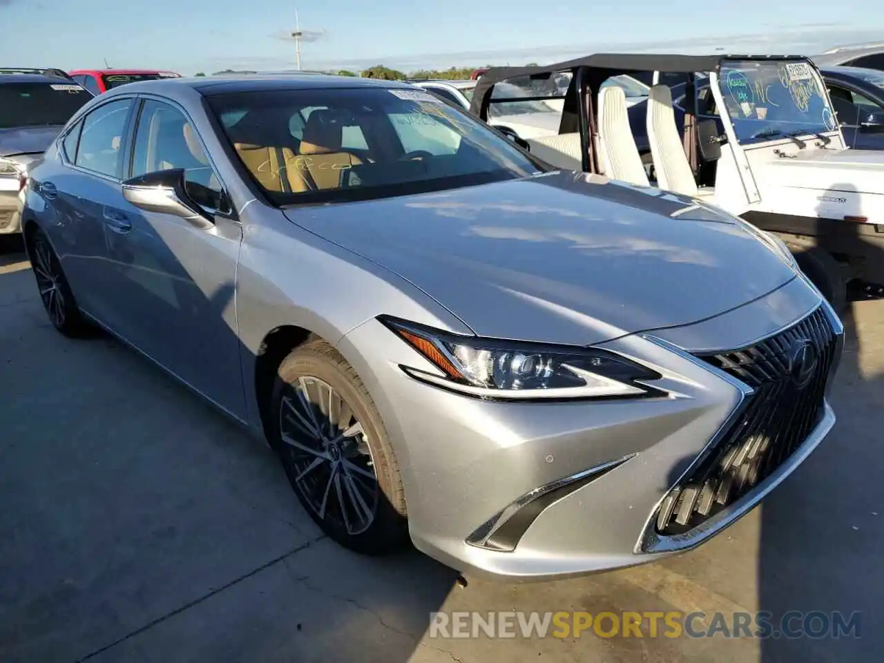 1 Photograph of a damaged car 58ADZ1B11NU120929 LEXUS ES350 2022