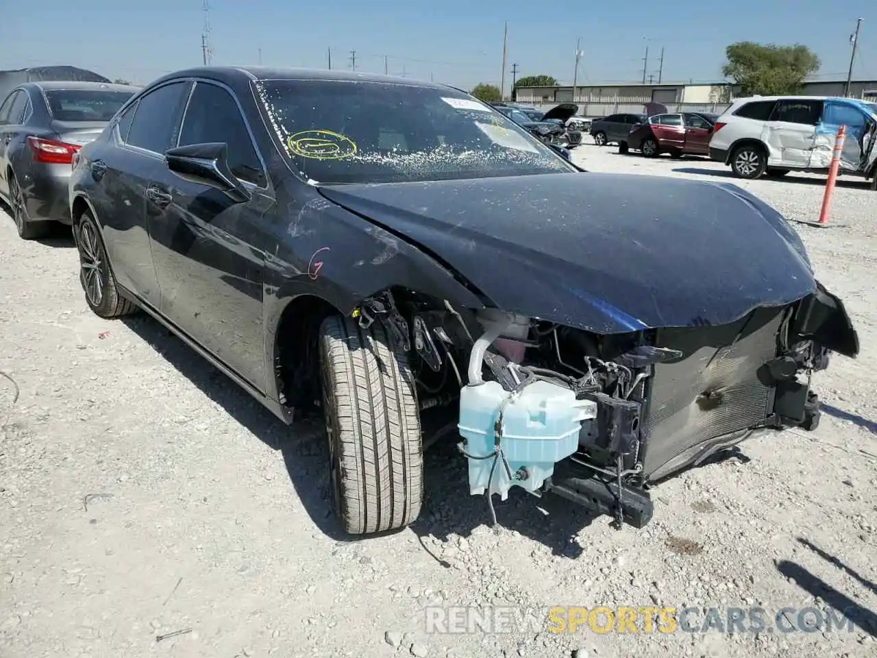 1 Photograph of a damaged car 58ADZ1B12NU126741 LEXUS ES350 2022