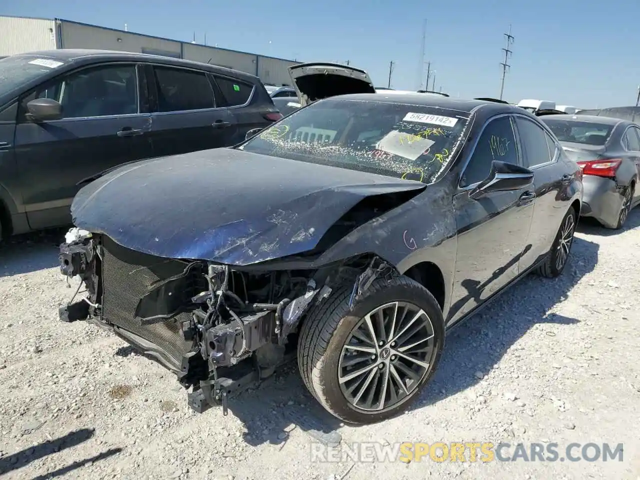 2 Photograph of a damaged car 58ADZ1B12NU126741 LEXUS ES350 2022