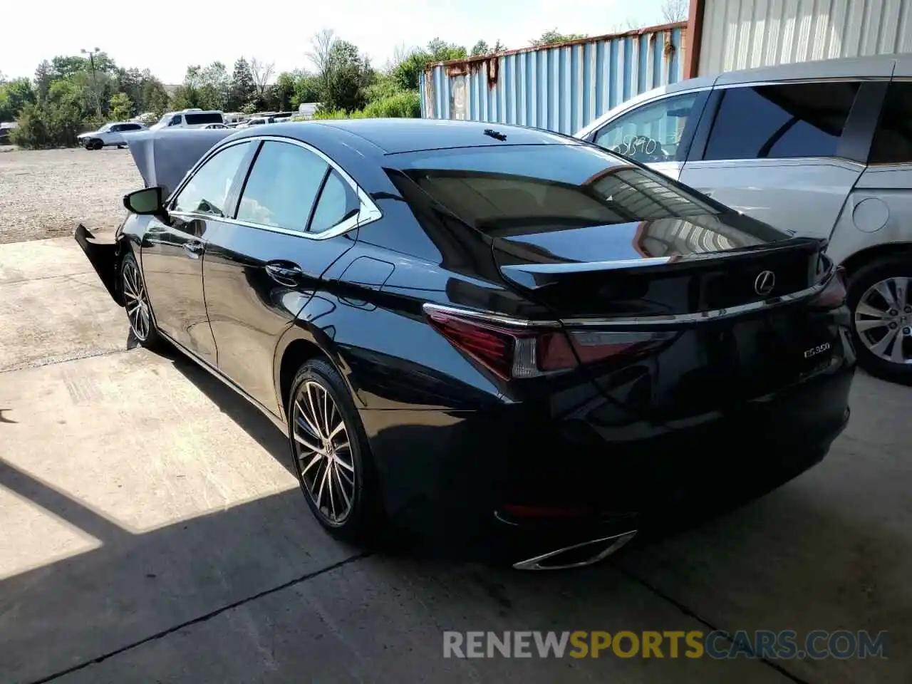 3 Photograph of a damaged car 58ADZ1B13NU132905 LEXUS ES350 2022