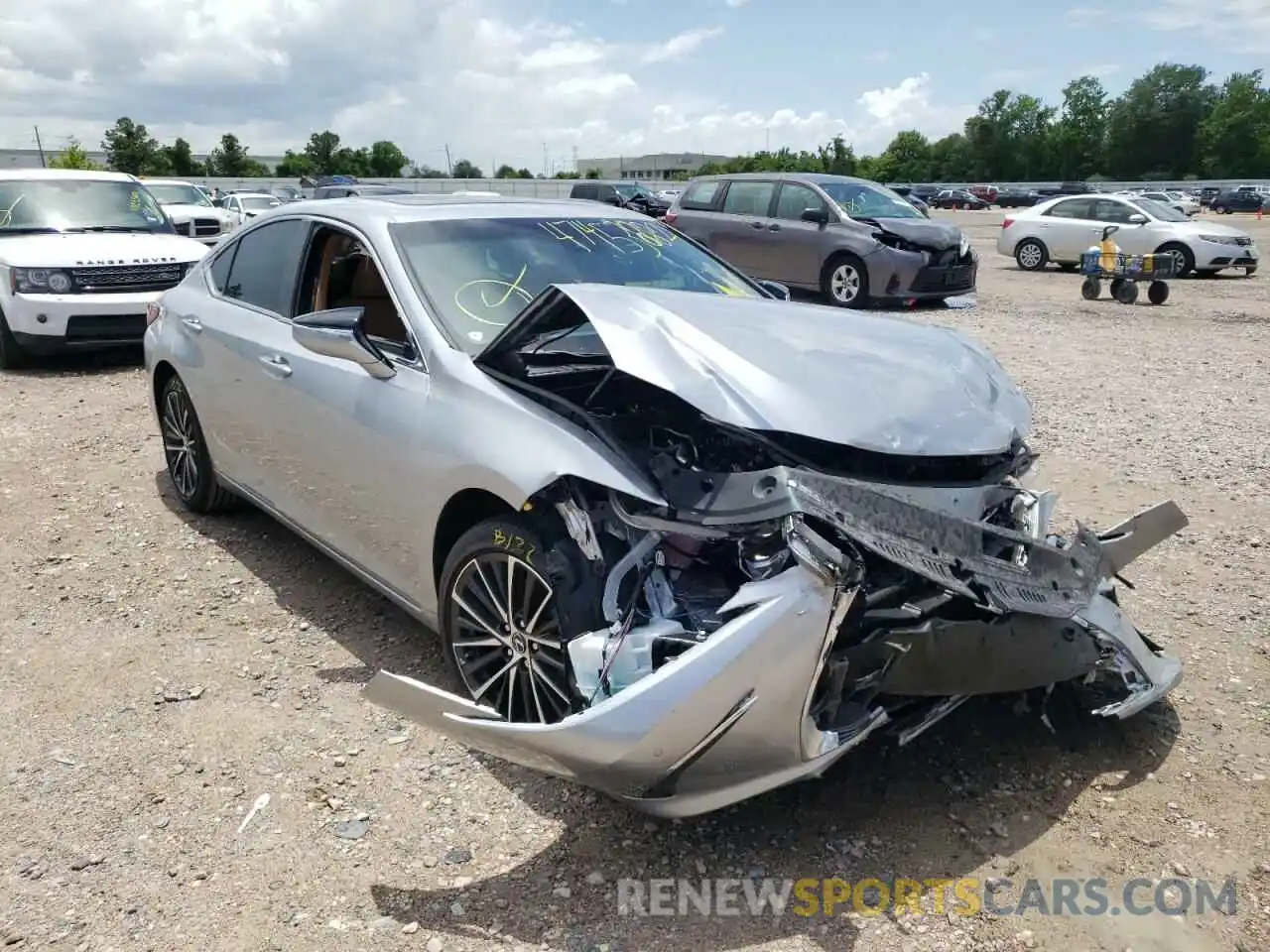 1 Photograph of a damaged car 58ADZ1B15NU120044 LEXUS ES350 2022