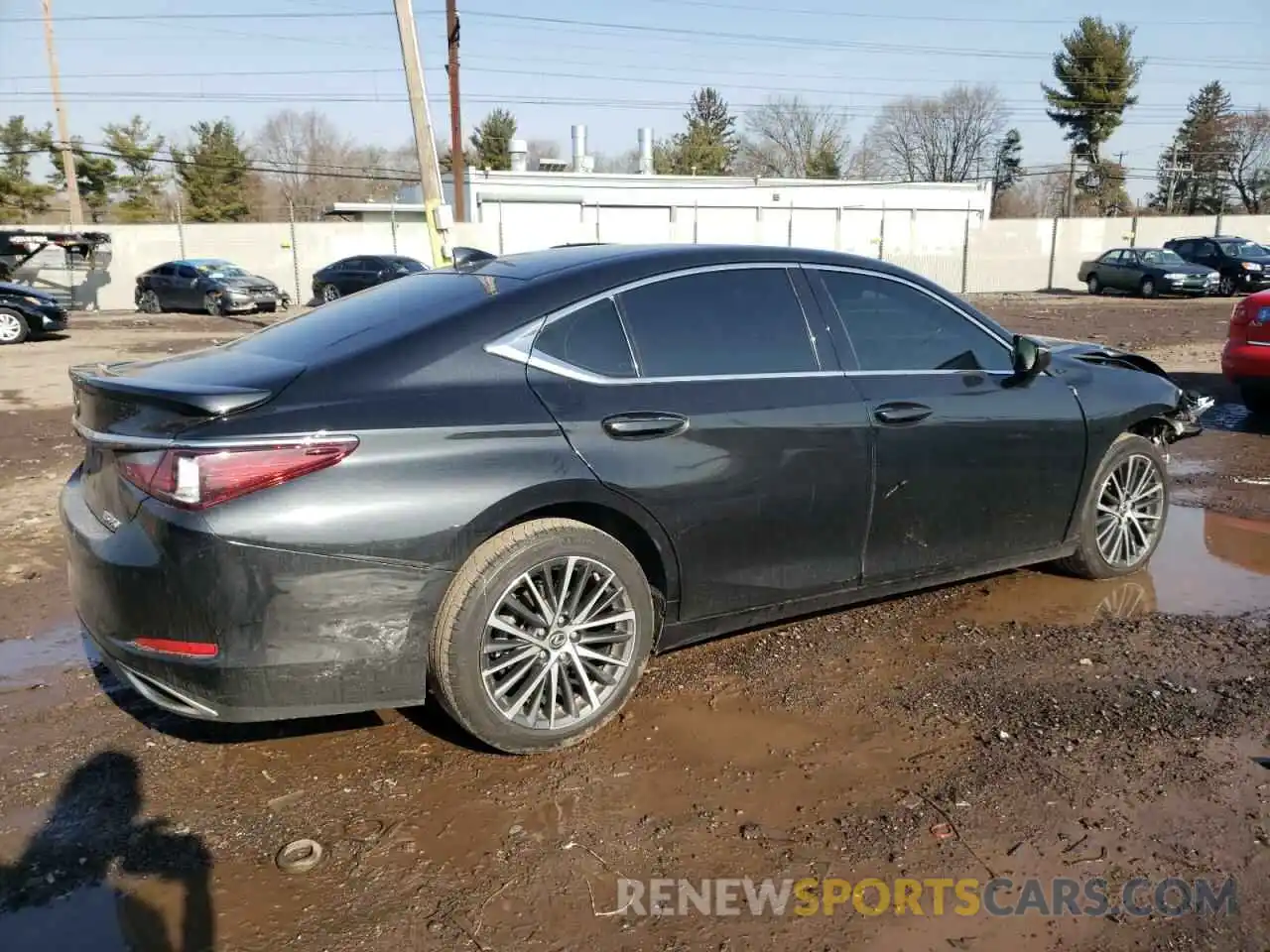 3 Photograph of a damaged car 58ADZ1B16NU131439 LEXUS ES350 2022