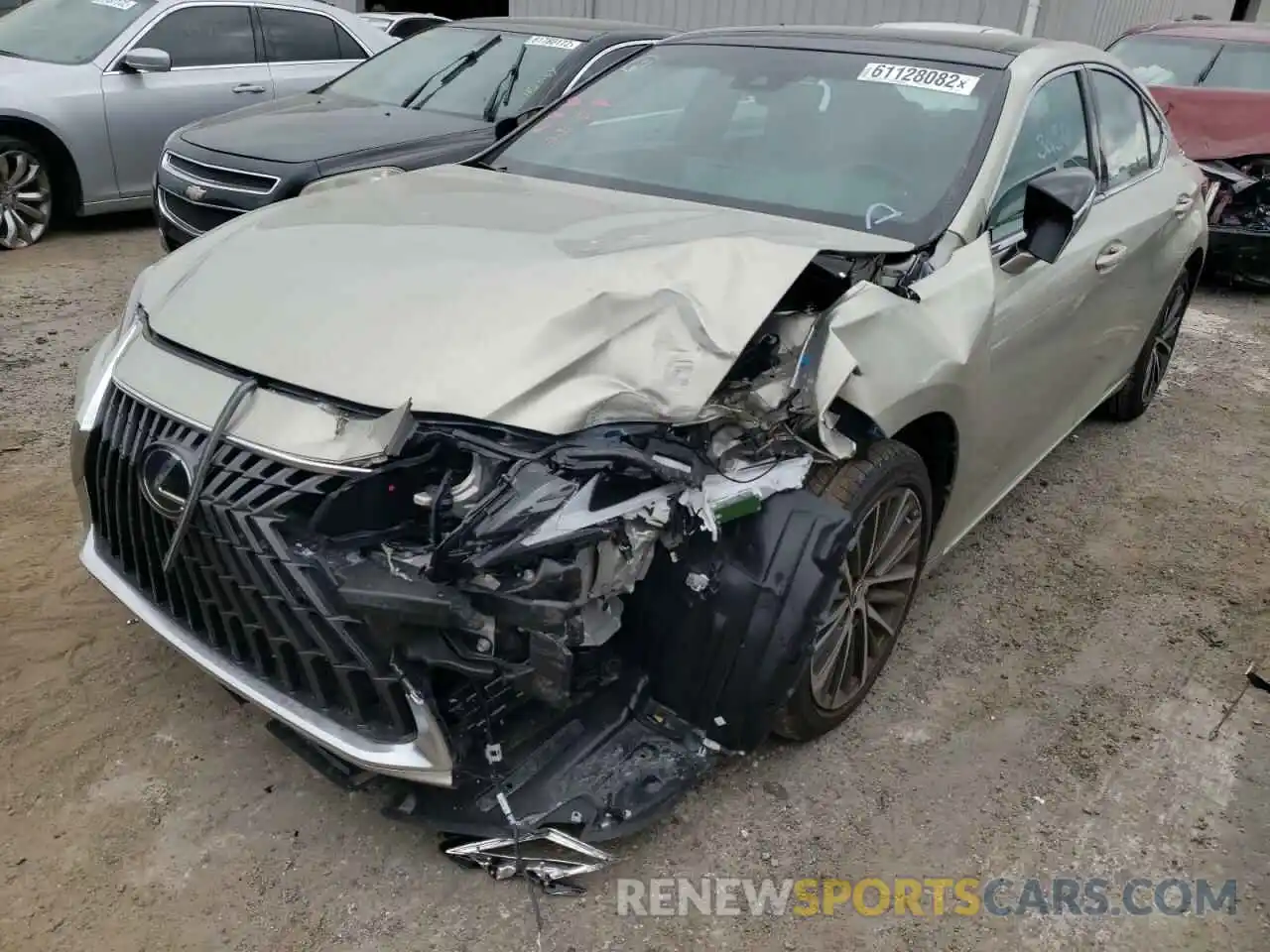 9 Photograph of a damaged car 58ADZ1B17NU112978 LEXUS ES350 2022