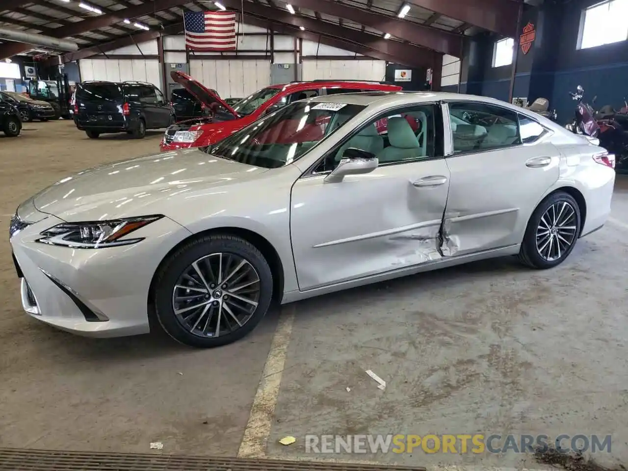 1 Photograph of a damaged car 58ADZ1B1XNU119097 LEXUS ES350 2022