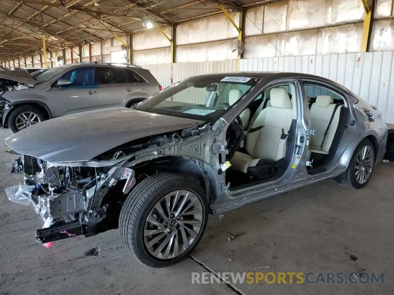 1 Photograph of a damaged car 58AEZ1B11NU121809 LEXUS ES350 2022