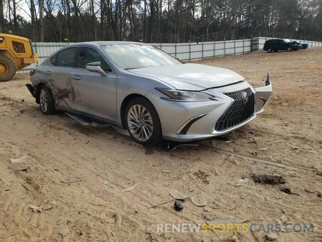 1 Photograph of a damaged car 58AFZ1B13NU118690 LEXUS ES350 2022