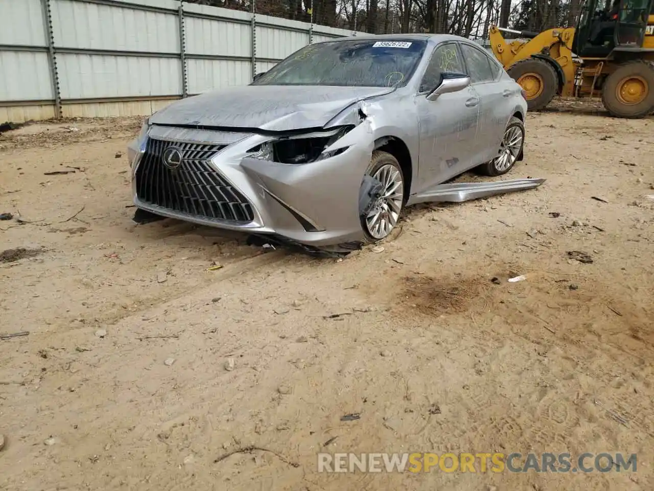 2 Photograph of a damaged car 58AFZ1B13NU118690 LEXUS ES350 2022