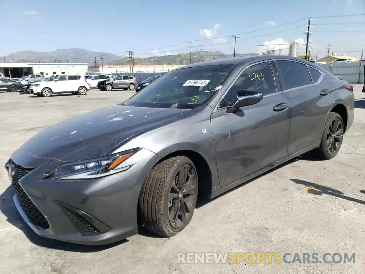 2 Photograph of a damaged car 58AGZ1B17NU111455 LEXUS ES350 2022