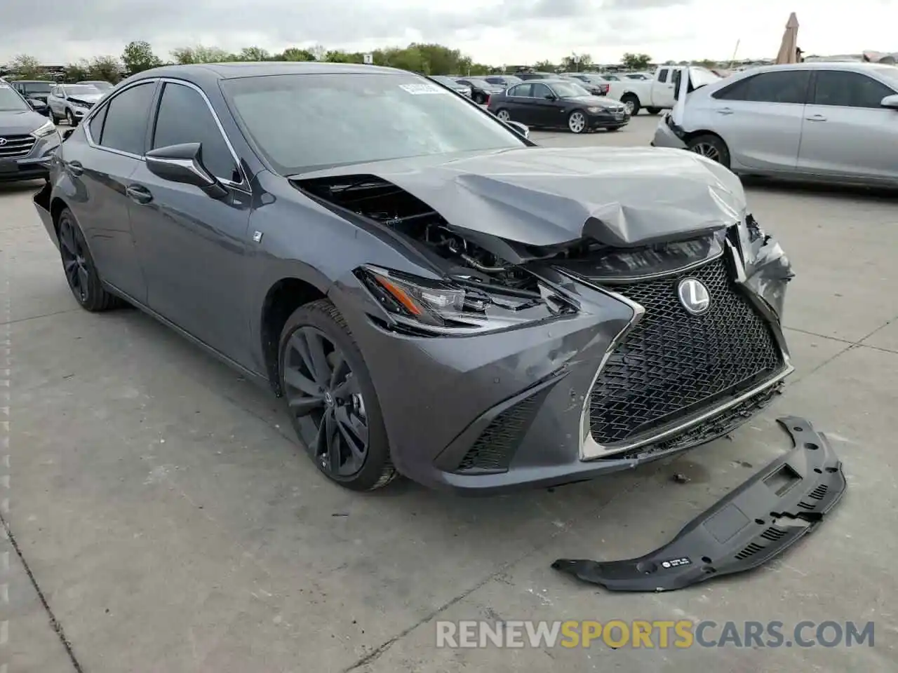 1 Photograph of a damaged car 58AJZ1B17NU128858 LEXUS ES350 2022