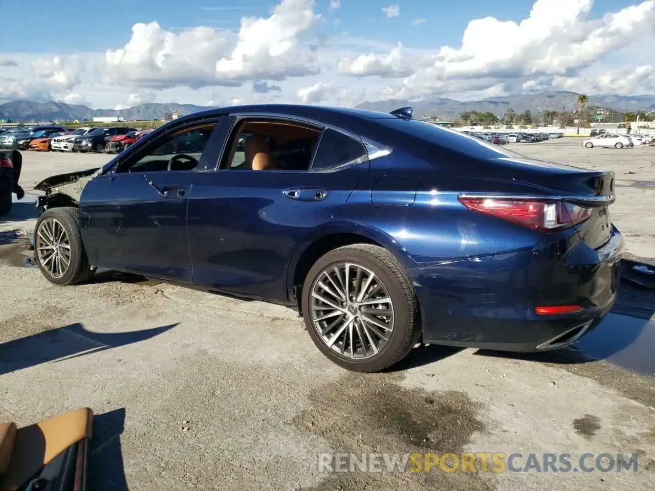 2 Photograph of a damaged car 58ADZ1B19PU148853 LEXUS ES350 2023