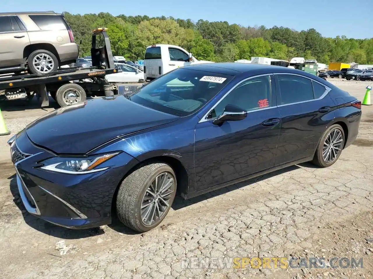 1 Photograph of a damaged car 58ADZ1B1XPU144133 LEXUS ES350 2023