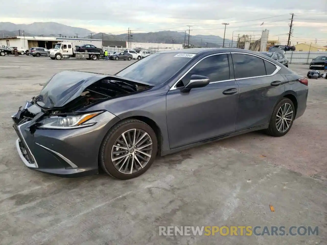 1 Photograph of a damaged car 58ADZ1B1XPU149476 LEXUS ES350 2023