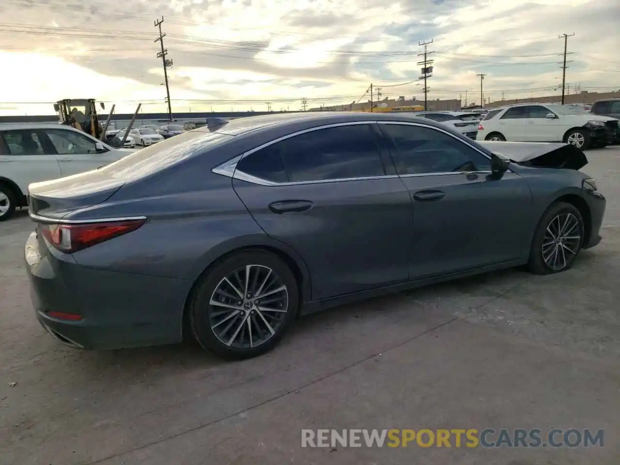 3 Photograph of a damaged car 58ADZ1B1XPU149476 LEXUS ES350 2023