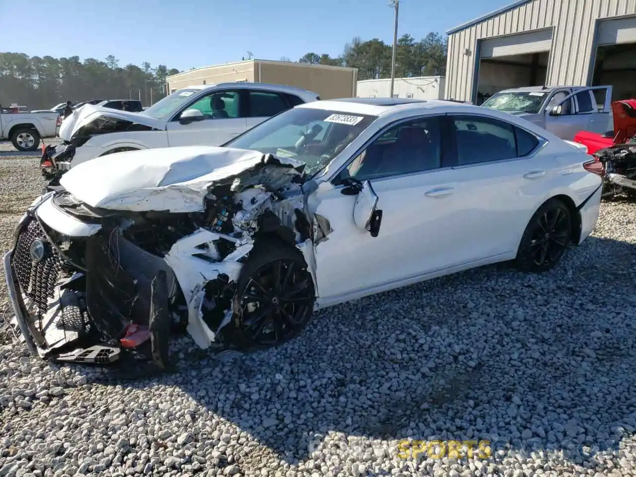 1 Photograph of a damaged car 58AJZ1B10PU159873 LEXUS ES350 2023