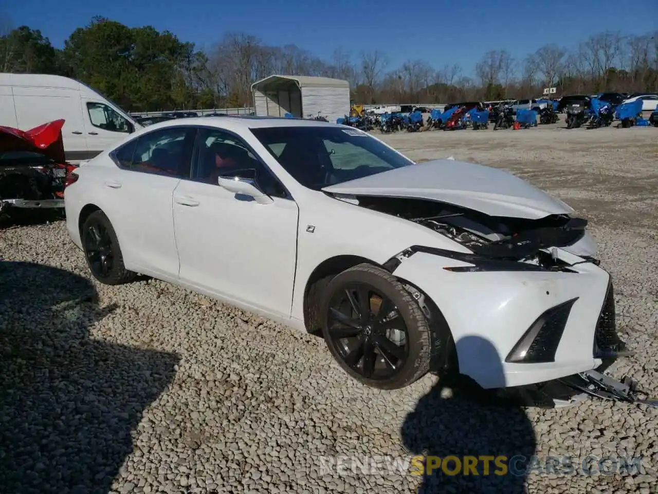 4 Photograph of a damaged car 58AJZ1B10PU159873 LEXUS ES350 2023