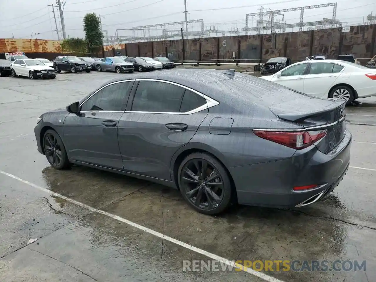 2 Photograph of a damaged car 58AJZ1B16PU155987 LEXUS ES350 2023